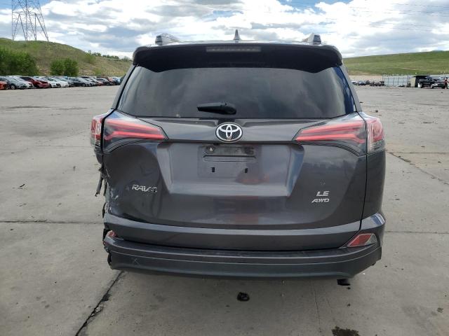 JTMBFREV3HJ146981 - 2017 TOYOTA RAV4 LE GRAY photo 6