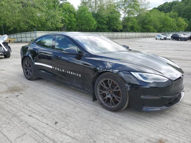5YJSA1E52MF428241 - 2021 TESLA MODEL S BLACK photo 4