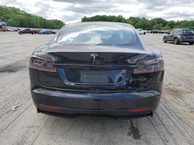5YJSA1E52MF428241 - 2021 TESLA MODEL S BLACK photo 6