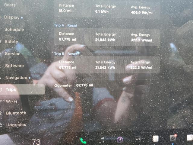 5YJSA1E52MF428241 - 2021 TESLA MODEL S BLACK photo 9