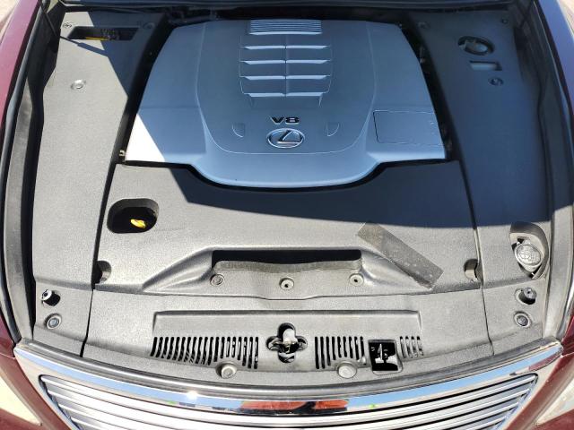 JTHBL46F085061963 - 2008 LEXUS LS 460 勃艮第红 照片 11