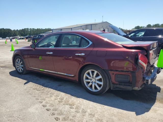 JTHBL46F085061963 - 2008 LEXUS LS 460 勃艮第红 照片 2