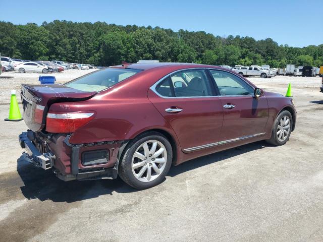 JTHBL46F085061963 - 2008 LEXUS LS 460 勃艮第红 照片 3