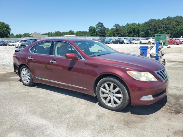 JTHBL46F085061963 - 2008 LEXUS LS 460 勃艮第红 照片 4