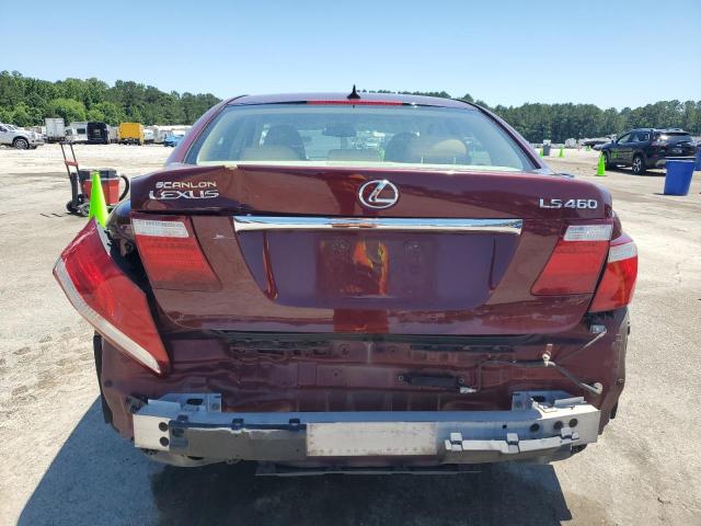 JTHBL46F085061963 - 2008 LEXUS LS 460 勃艮第红 照片 6