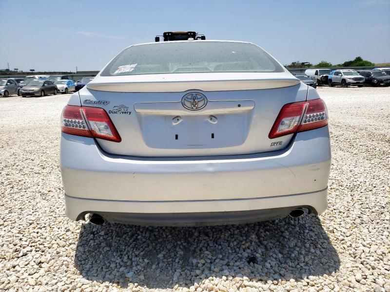 4T1BF3EK8BU664931 - 2011 TOYOTA CAMRY BASE ვერცხლისფერი ფოტო 6