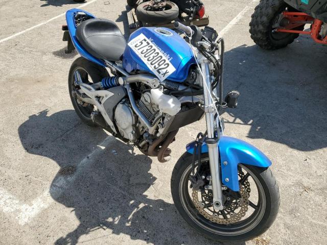 JKAEXEA167A028468 - 2007 KAWASAKI EX650 A BLUE photo 1