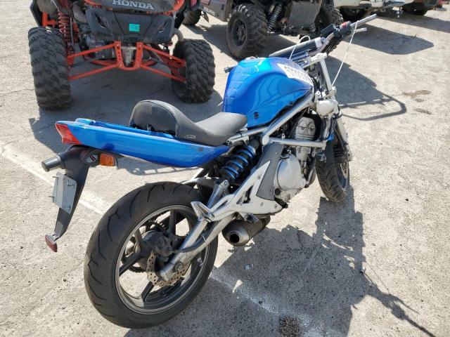 JKAEXEA167A028468 - 2007 KAWASAKI EX650 A BLUE photo 4