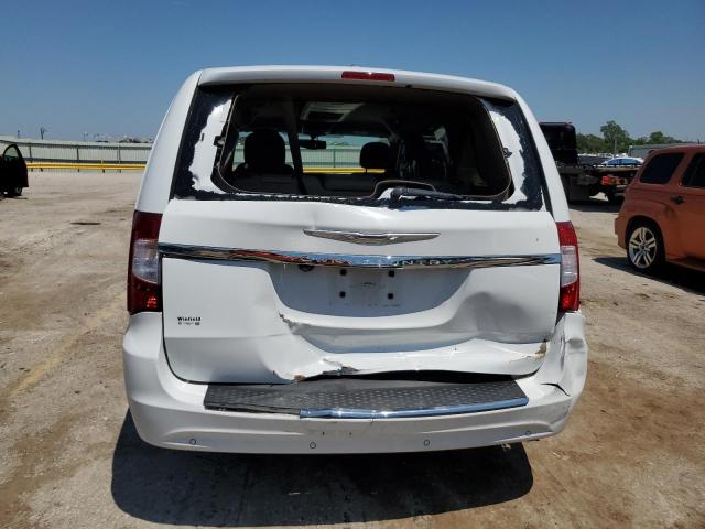 2C4RC1CG6FR638765 - 2015 CHRYSLER TOWN & COU TOURING L WHITE photo 6