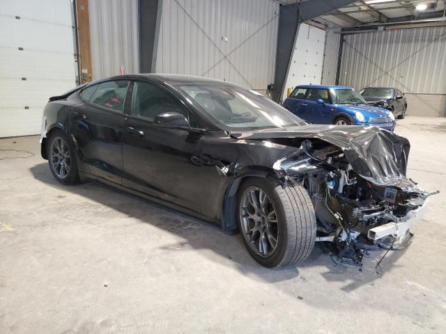5YJSA1E58MF454648 - 2021 TESLA MODEL S 黑色 照片 4