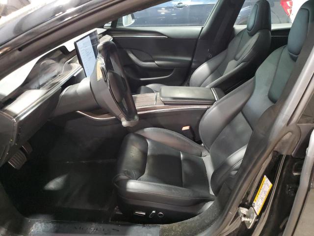 5YJSA1E58MF454648 - 2021 TESLA MODEL S 黑色 照片 7