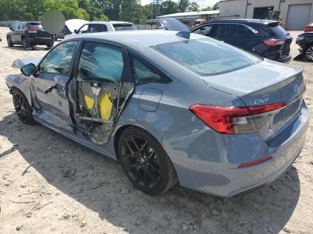 2HGFE2F54RH578817 - 2024 HONDA CIVIC SPORT BLUE photo 2