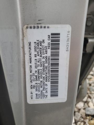 5Y2SL648X3Z460981 - 2003 PONTIAC VIBE SILVER photo 14