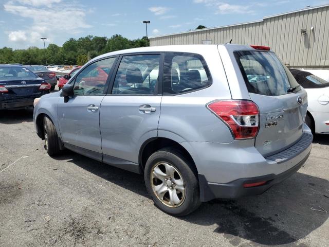 JF2SJAACXEH487173 - 2014 SUBARU FORESTER 2.5I SILVER photo 2