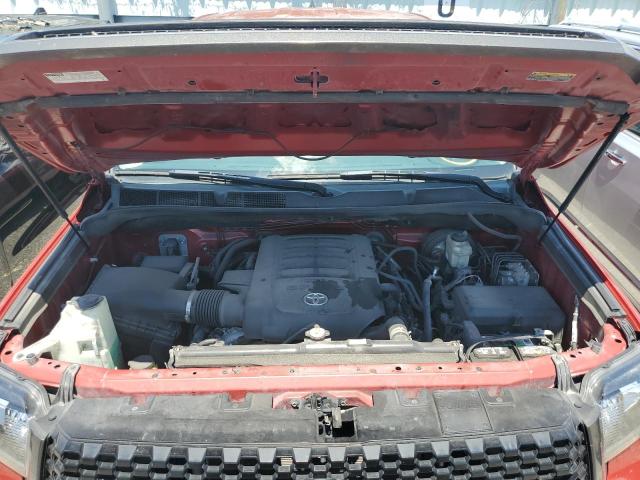 5TFUY5F15MX047206 - 2021 TOYOTA TUNDRA DOUBLE CAB SR/SR5 RED photo 11