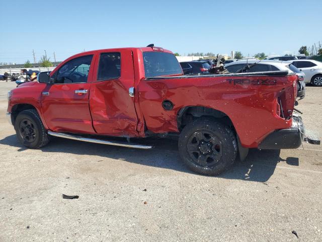 5TFUY5F15MX047206 - 2021 TOYOTA TUNDRA DOUBLE CAB SR/SR5 RED photo 2