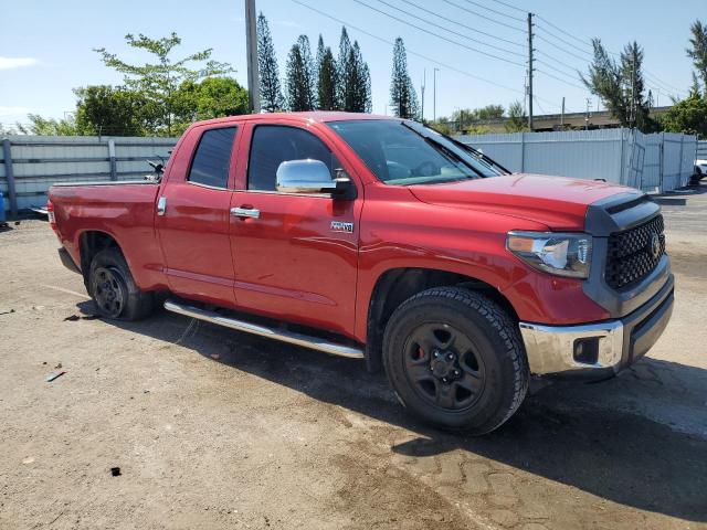 5TFUY5F15MX047206 - 2021 TOYOTA TUNDRA DOUBLE CAB SR/SR5 RED photo 4
