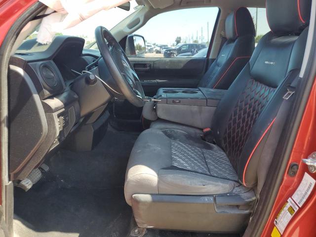 5TFUY5F15MX047206 - 2021 TOYOTA TUNDRA DOUBLE CAB SR/SR5 RED photo 7