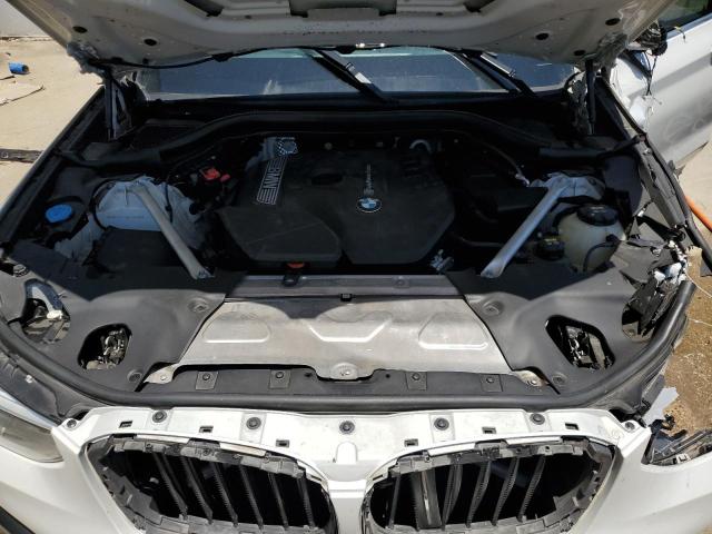 5UXTR7C51KLF30810 - 2019 BMW X3 SDRIVE30I WHITE photo 12