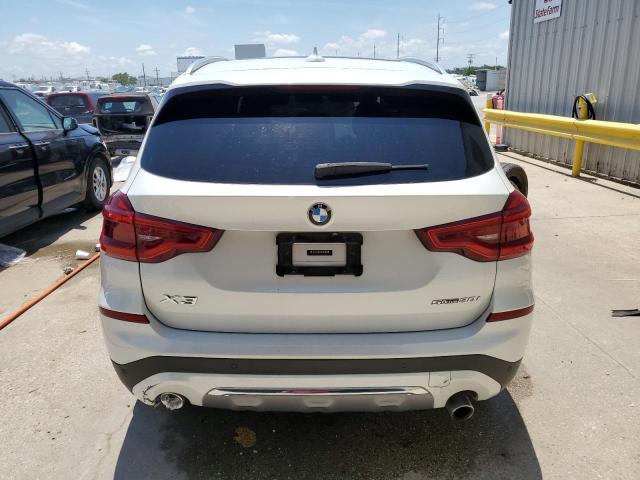 5UXTR7C51KLF30810 - 2019 BMW X3 SDRIVE30I WHITE photo 6