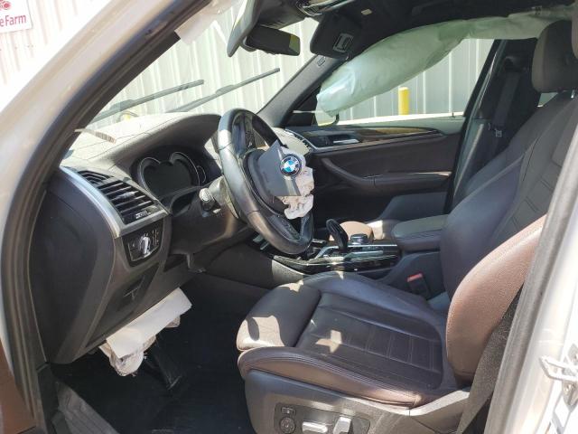 5UXTR7C51KLF30810 - 2019 BMW X3 SDRIVE30I WHITE photo 7