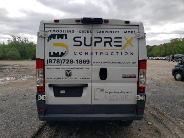 3C6TRVAG2JE103285 - 2018 RAM PROMASTER 1500 STANDARD WHITE photo 6