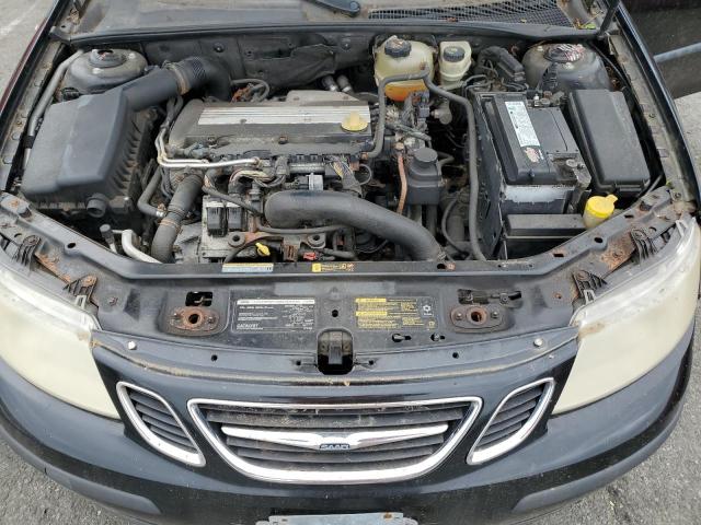 YS3FB45S151037364 - 2005 SAAB 9-3 LINEAR BLACK photo 11