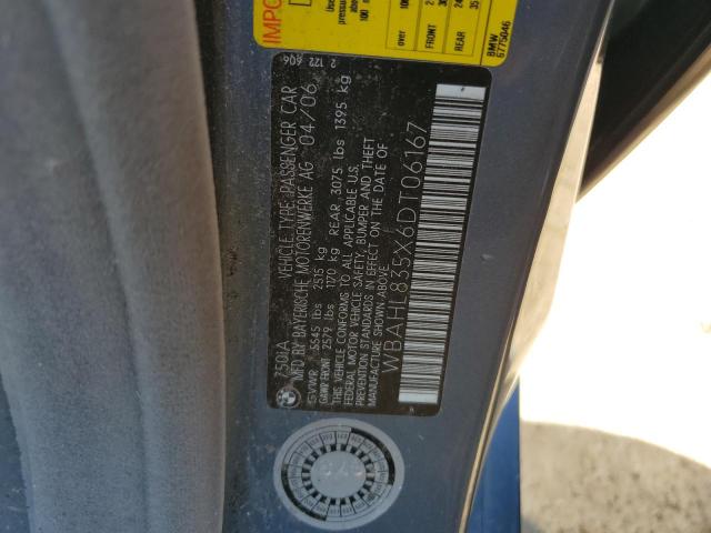 WBAHL835X6DT06167 - 2006 BMW 1100 CYCLE I SILVER photo 12