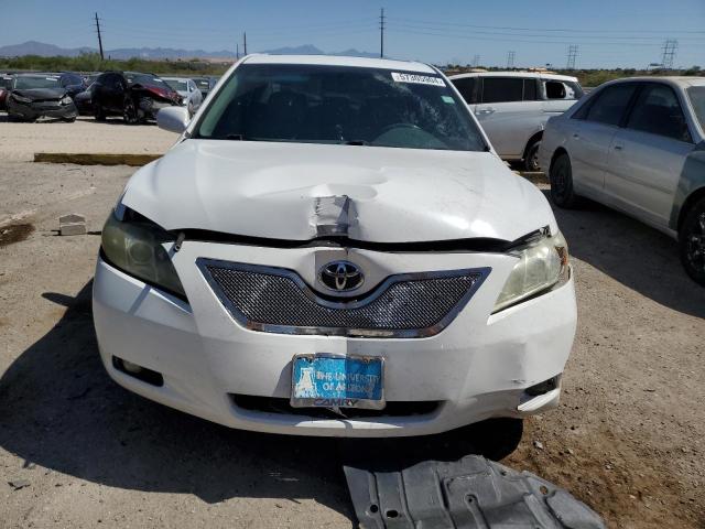 4T1BK46K07U554849 - 2007 TOYOTA CAMRY LE WHITE photo 5