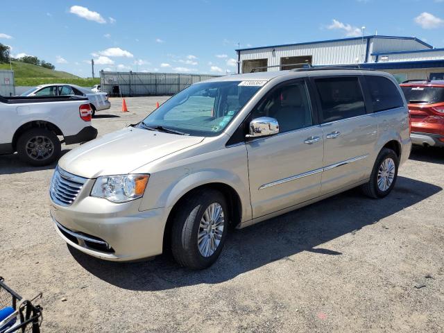 2C4RC1CGXFR674250 - 2015 CHRYSLER TOWN & COU TOURING L BEIGE photo 1