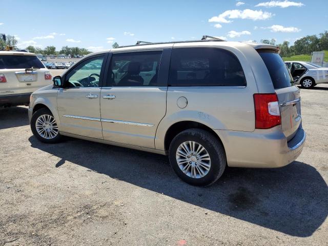 2C4RC1CGXFR674250 - 2015 CHRYSLER TOWN & COU TOURING L BEIGE photo 2