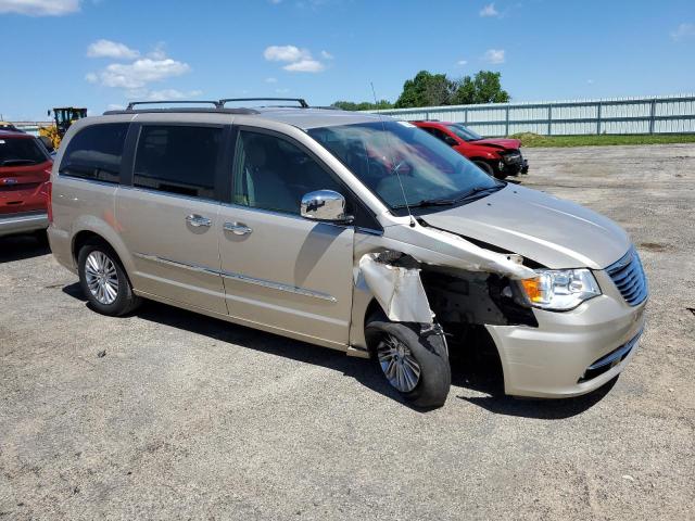 2C4RC1CGXFR674250 - 2015 CHRYSLER TOWN & COU TOURING L BEIGE photo 4