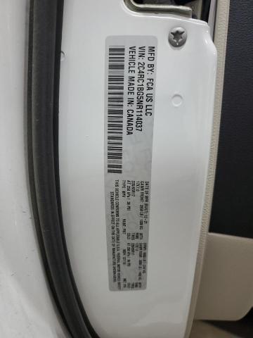 2C4RC1BG5NR114037 - 2022 CHRYSLER PACIFICA TOURING L Ağ foto 14