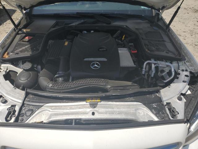 55SWF4KB0FU038304 - 2015 MERCEDES-BENZ C 300 4MATIC WHITE photo 11