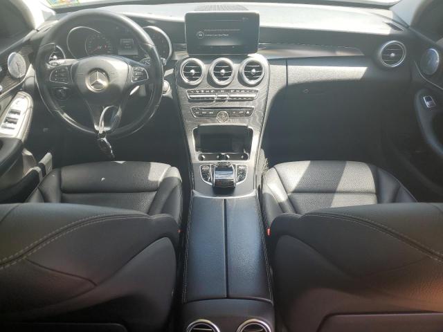 55SWF4KB0FU038304 - 2015 MERCEDES-BENZ C 300 4MATIC WHITE photo 8