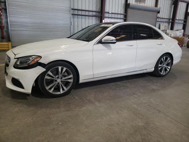 55SWF4JB3GU156687 - 2016 MERCEDES-BENZ C 300 WHITE photo 1