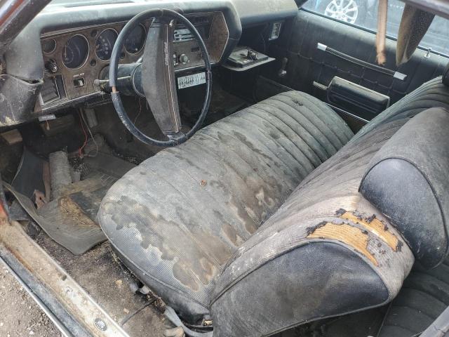 1H57J2K627823 - 1972 CHEVROLET MONTECARLO ORANGE photo 8