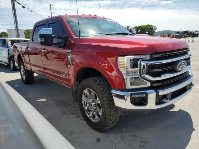 1FT8W2BT2NEF44112 - 2022 FORD F250 SUPER DUTY RED photo 4