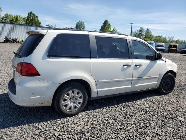 2V8HW44189R559525 - 2009 VOLKSWAGEN ROUTAN S WHITE photo 3