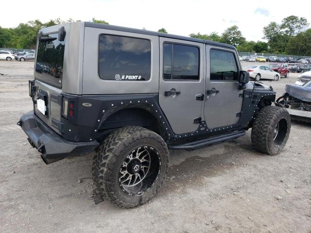 1J4GA391X7L164593 - 2007 JEEP WRANGLER X GRAY photo 3