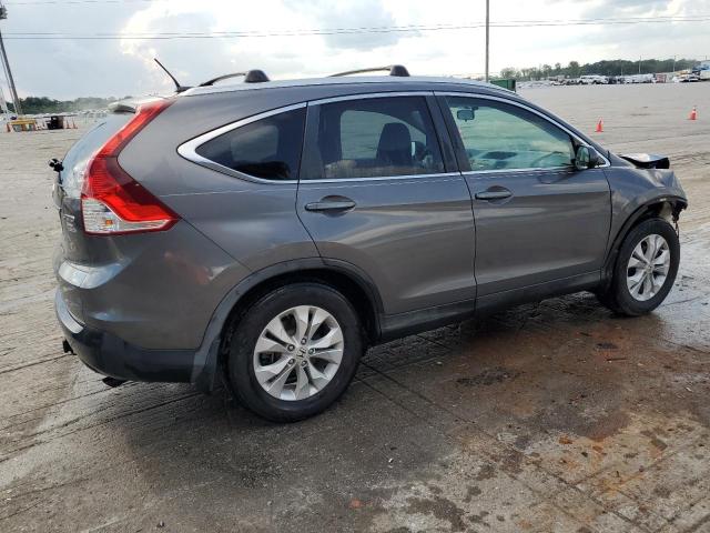 2HKRM4H78DH686558 - 2013 HONDA CR-V EXL GRAY photo 3