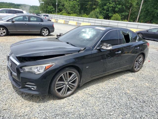 JN1BV7AR2EM695987 - 2014 INFINITI Q50 BASE BLACK photo 1