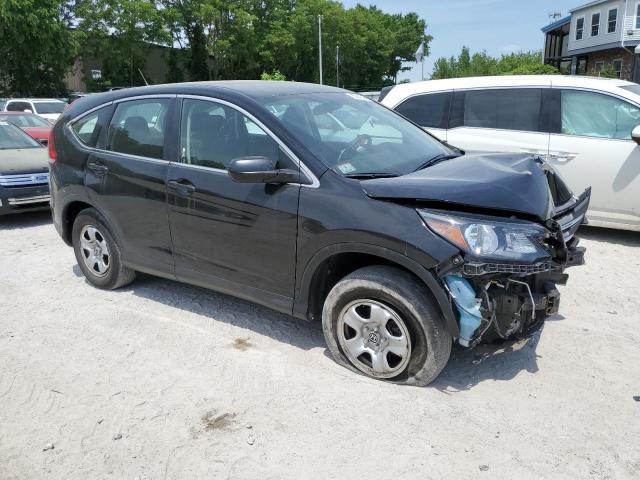 2HKRM4H35DH667009 - 2013 HONDA CR-V LX BLACK photo 4