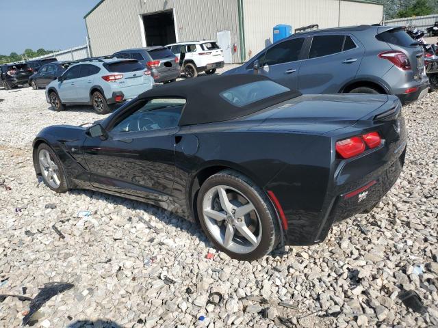1G1YA3D79F5116374 - 2015 CHEVROLET CORVETTE STINGRAY 1LT BLACK photo 2