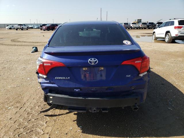 5YFBURHE6KP863170 - 2019 TOYOTA COROLLA L BLUE photo 6