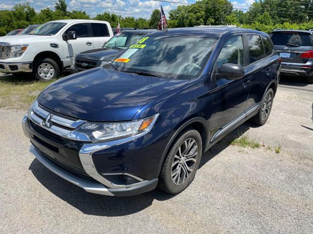 JA4AZ3A36JZ053815 - 2018 MITSUBISHI OUTLANDER SE BLUE photo 2