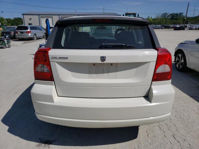 1B3HB28B37D270150 - 2007 DODGE CALIBER WHITE photo 6