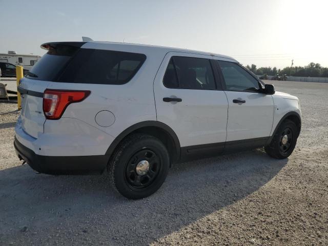 1FM5K8AR6GGB35749 - 2016 FORD EXPLORER POLICE INTERCEPTOR WHITE photo 3