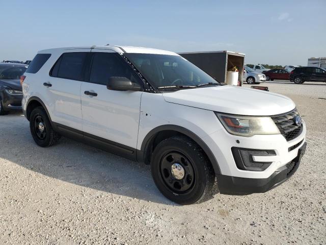 1FM5K8AR6GGB35749 - 2016 FORD EXPLORER POLICE INTERCEPTOR WHITE photo 4