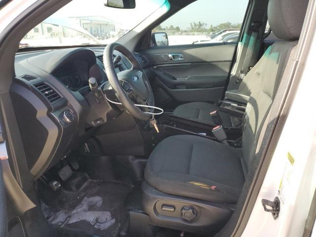 1FM5K8AR6GGB35749 - 2016 FORD EXPLORER POLICE INTERCEPTOR WHITE photo 7